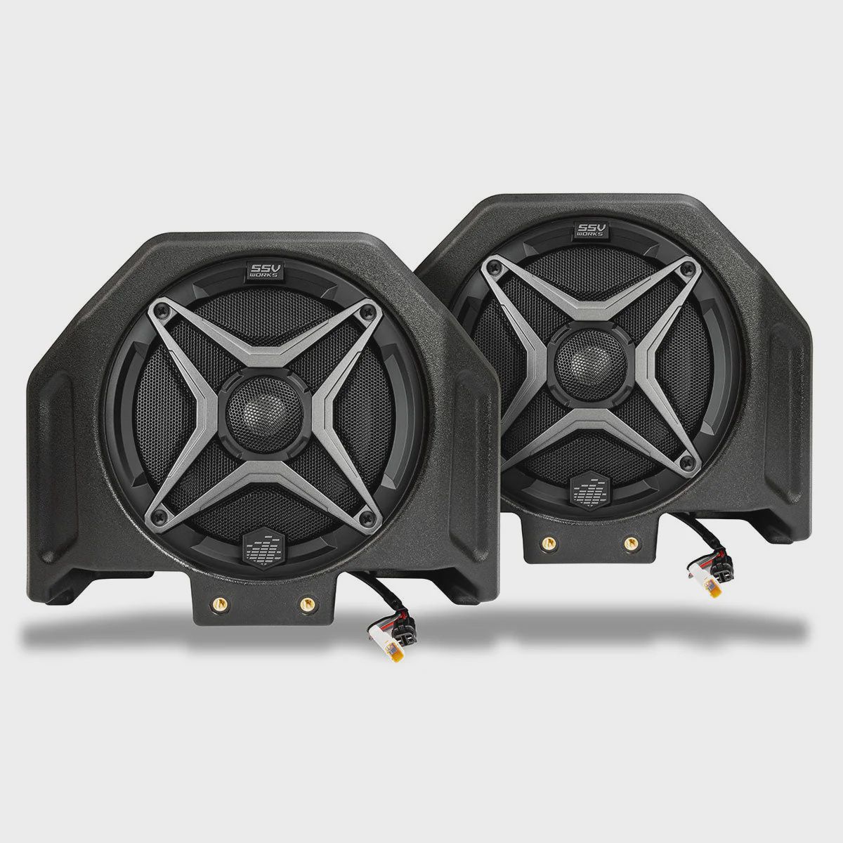 2025-2026 Polaris® RZR Pro R / Pro S / Pro XP 6.5&quot; Rear-Hump Speaker-Pods, Speaker Options: SSV A-Spec 120watt