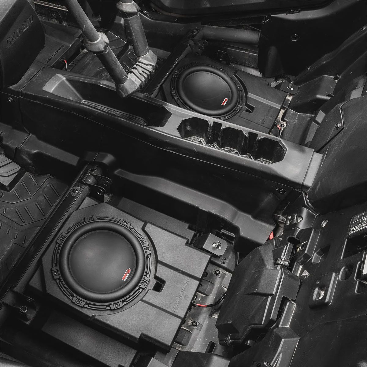 2024-2026 Can-Am® Maverick R 4-Seater Rear-Seat (LH or RH) Subwoofer Enclosure