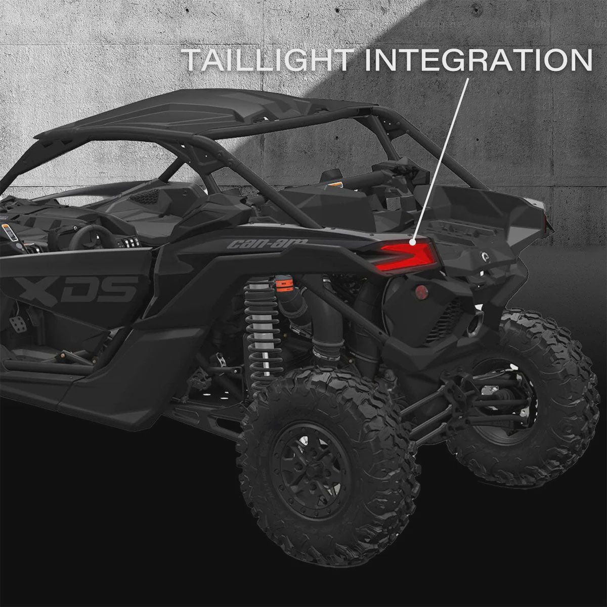 Turn-Signal Plug-&amp;-Play Kit | 2017-2026 Can-Am X3 | Sequential Front Fang Lights w/Taillight Integration