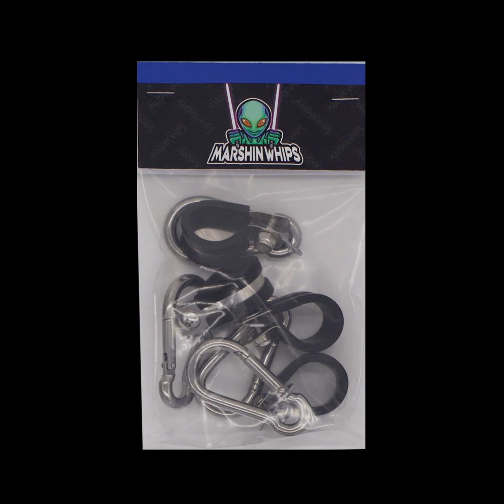 Marshin Whips Flag Clips, WHIP: V2 - 3/4"
