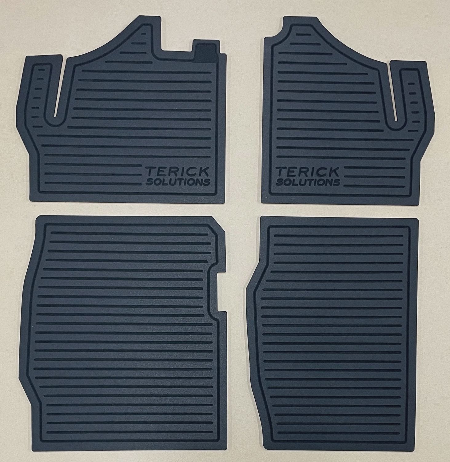 CFMOTO UFORCE 800XL Rubber Floor Mats, Model: 4 Door 6 Seater