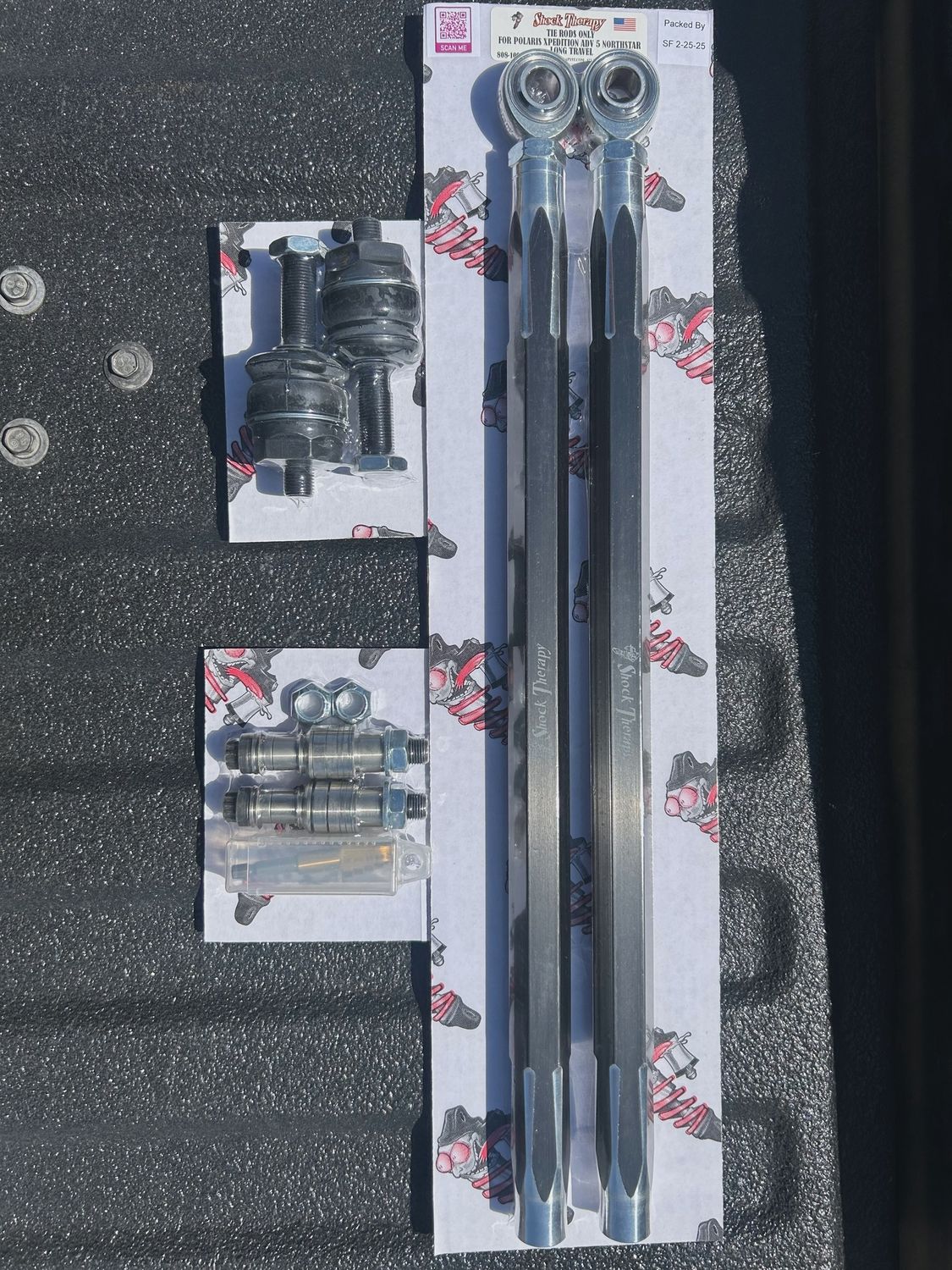 Xpedition Long Travel Ultimate Tie Rod Kit with BSD Pin Kit