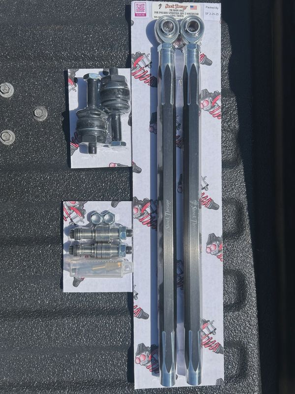 Xpedition Long Travel Ultimate Tie Rod Kit with BSD Pin Kit