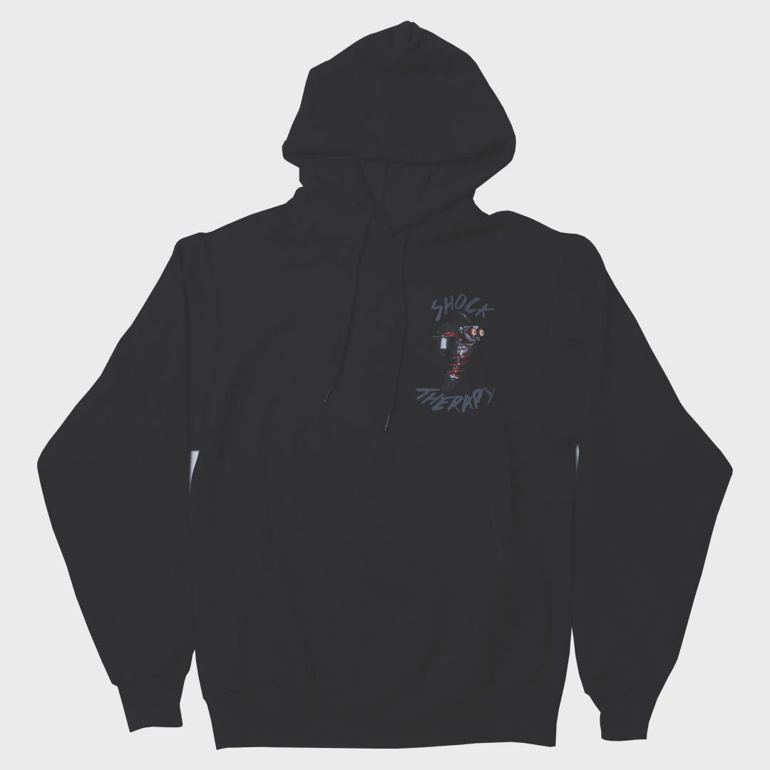 Pull Over Sweatshirt, Color: Black, Size: 2XL, Style: With Hood