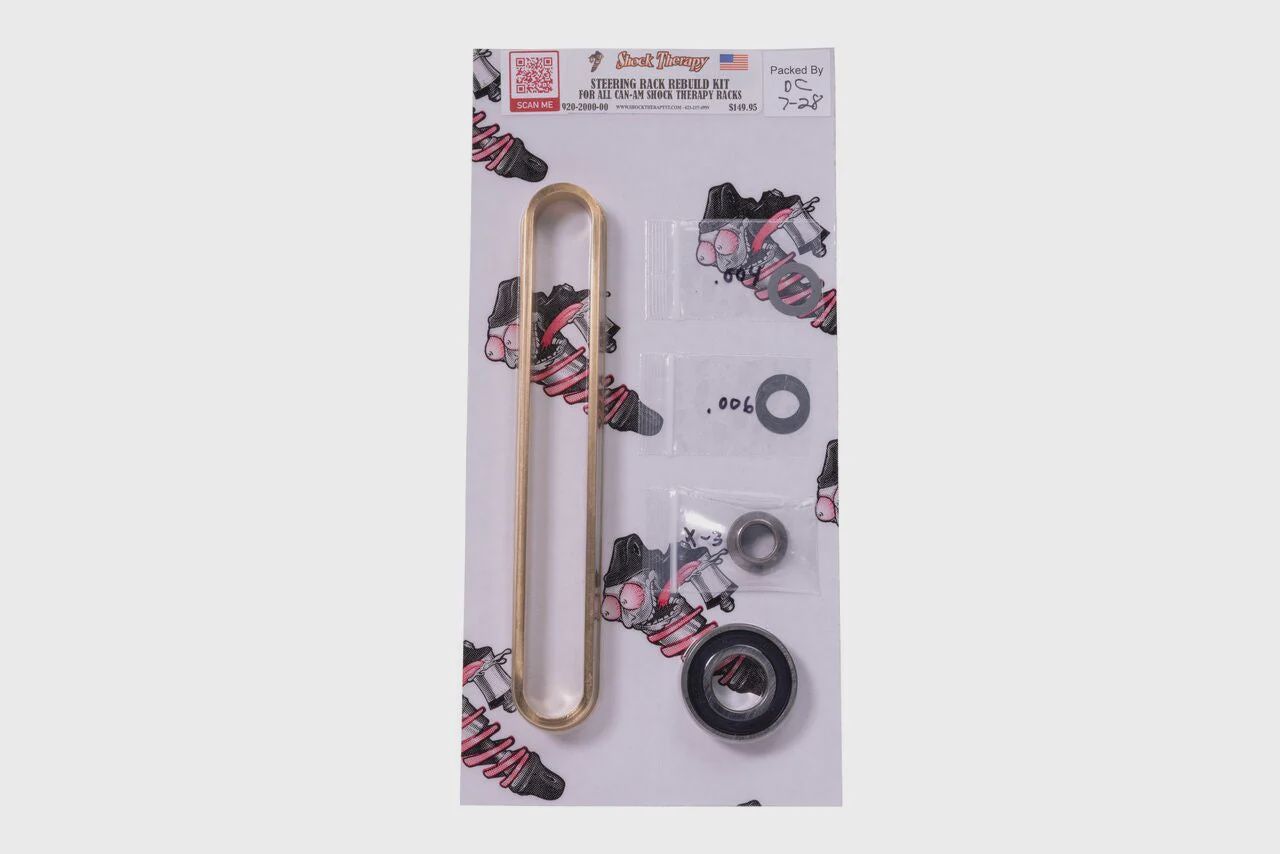 Steering Rack Rebuild Kits, Steering Rack Rebuild Kits: Shock Therapy Can Am X3 Steering Rack