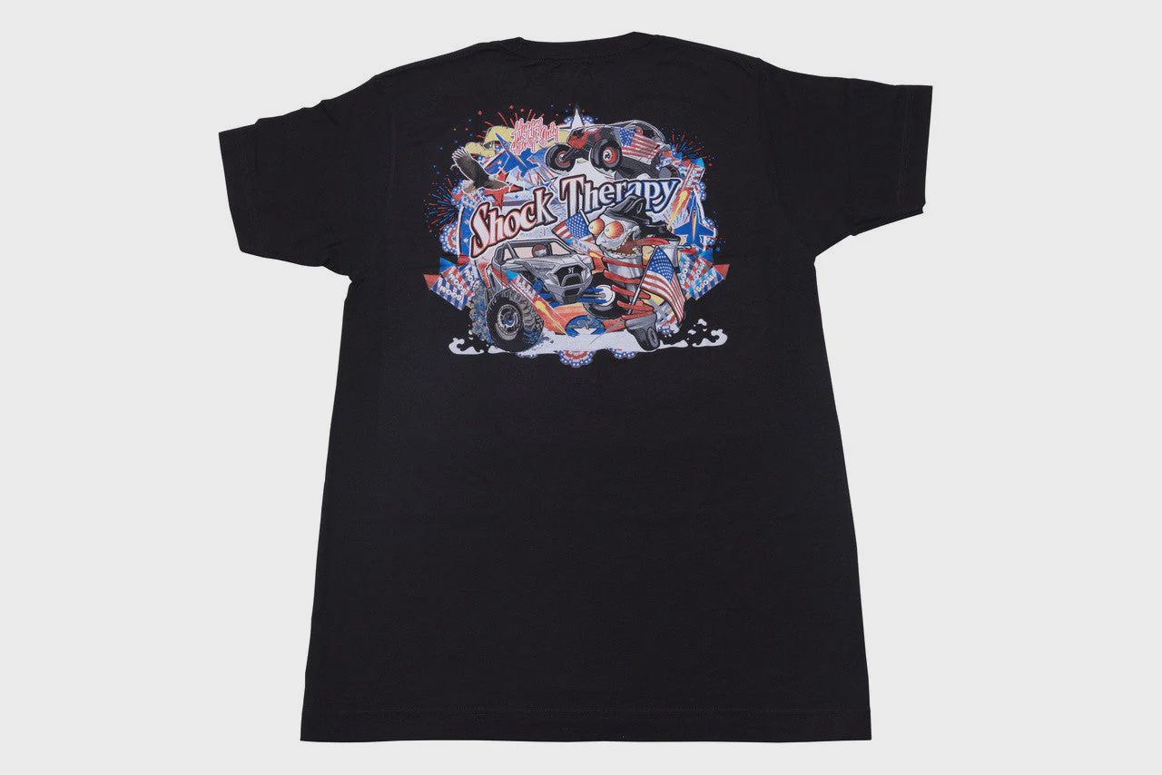 Special Edition T-Shirts, Design: 4th of July, Size: WOMENS V-NECK: Large