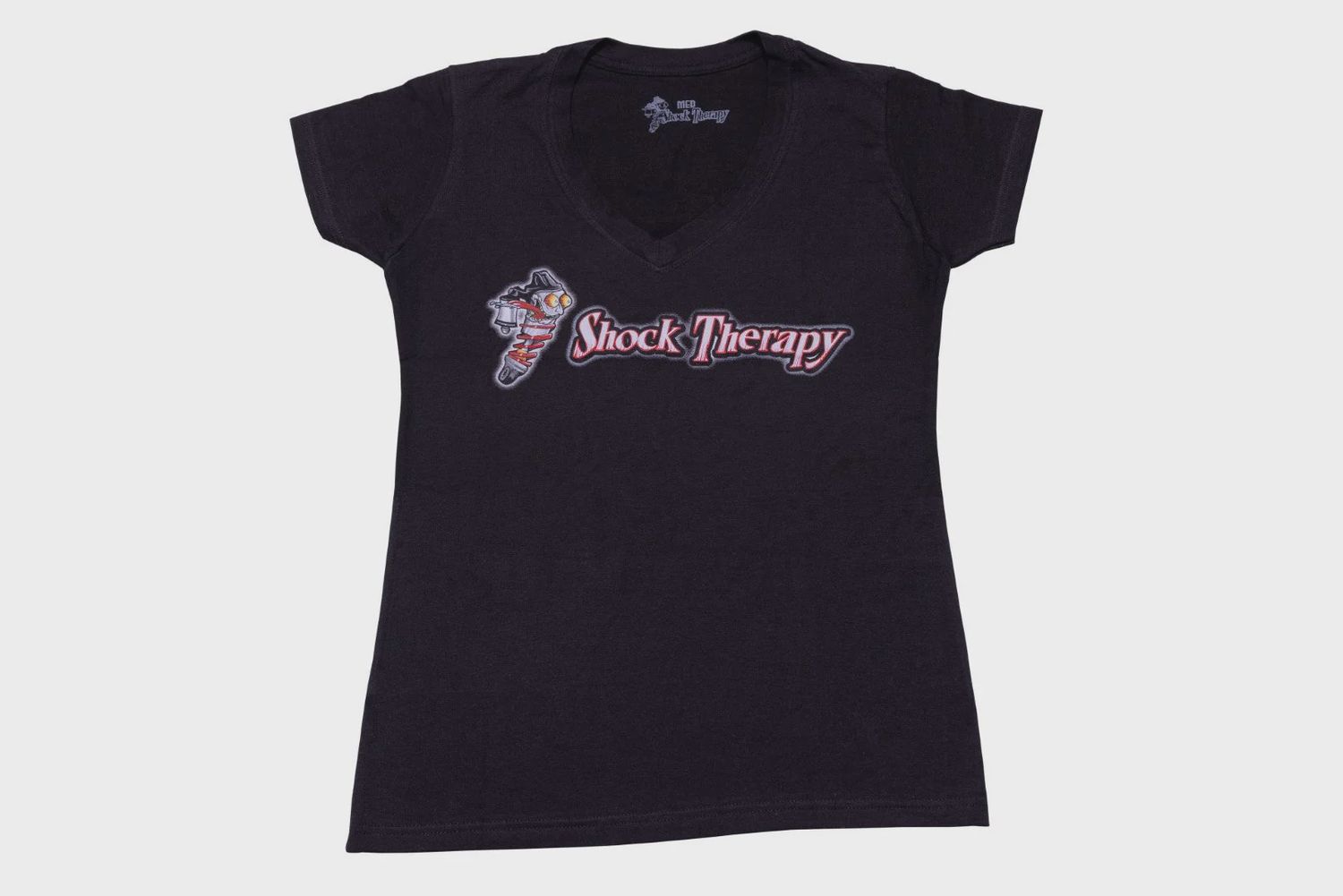 Women&#39;s V-Neck T-Shirt, Color: Black, Size: WOMENS V-NECK: Large