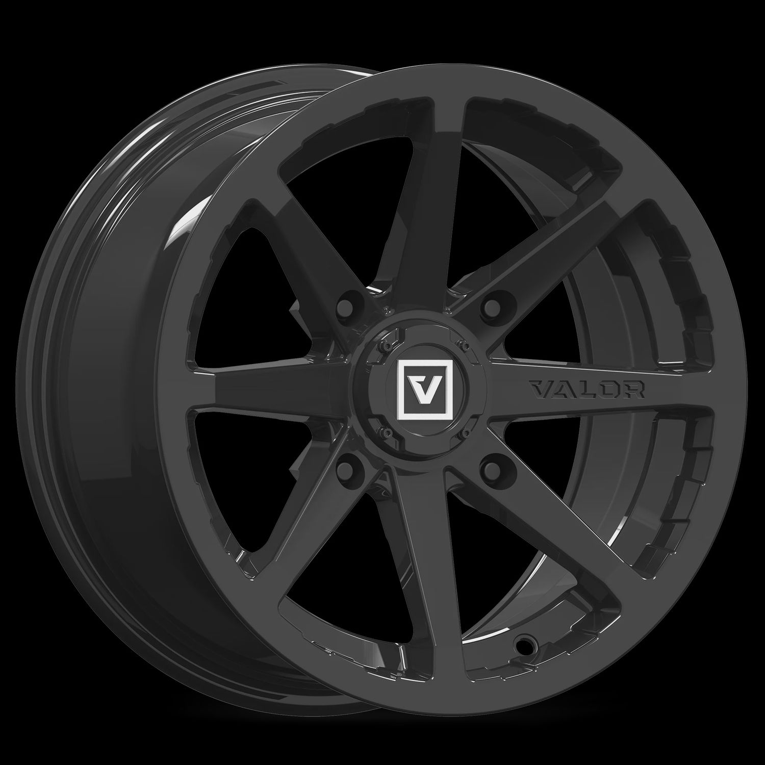 V01 UTV Wheel, BOLT PATTERN: 4x110, Offset: '+15mm (4+3), Size: 14x7