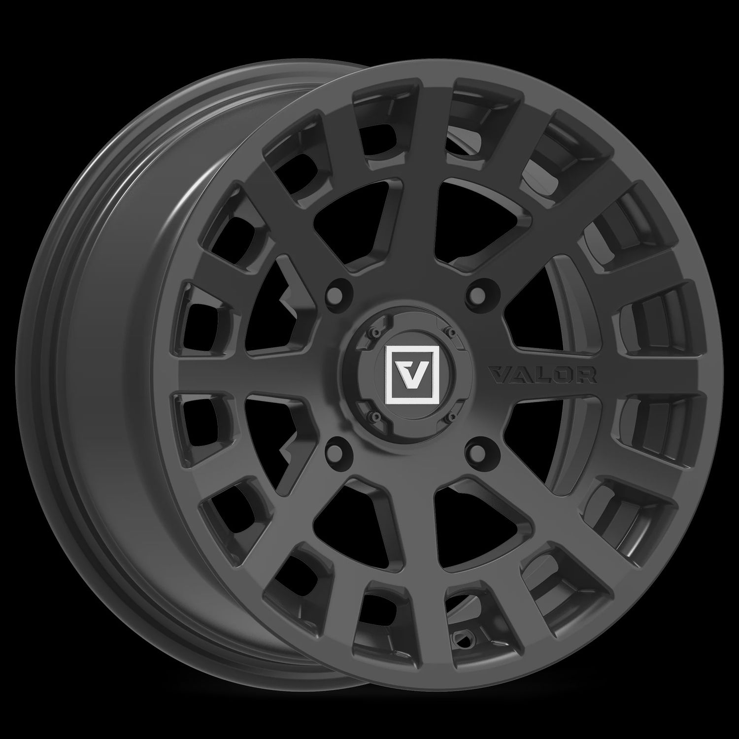 V04 UTV Wheel, BOLT PATTERN: 4x137, Offset: '+15mm (4+3), Size: 14x7