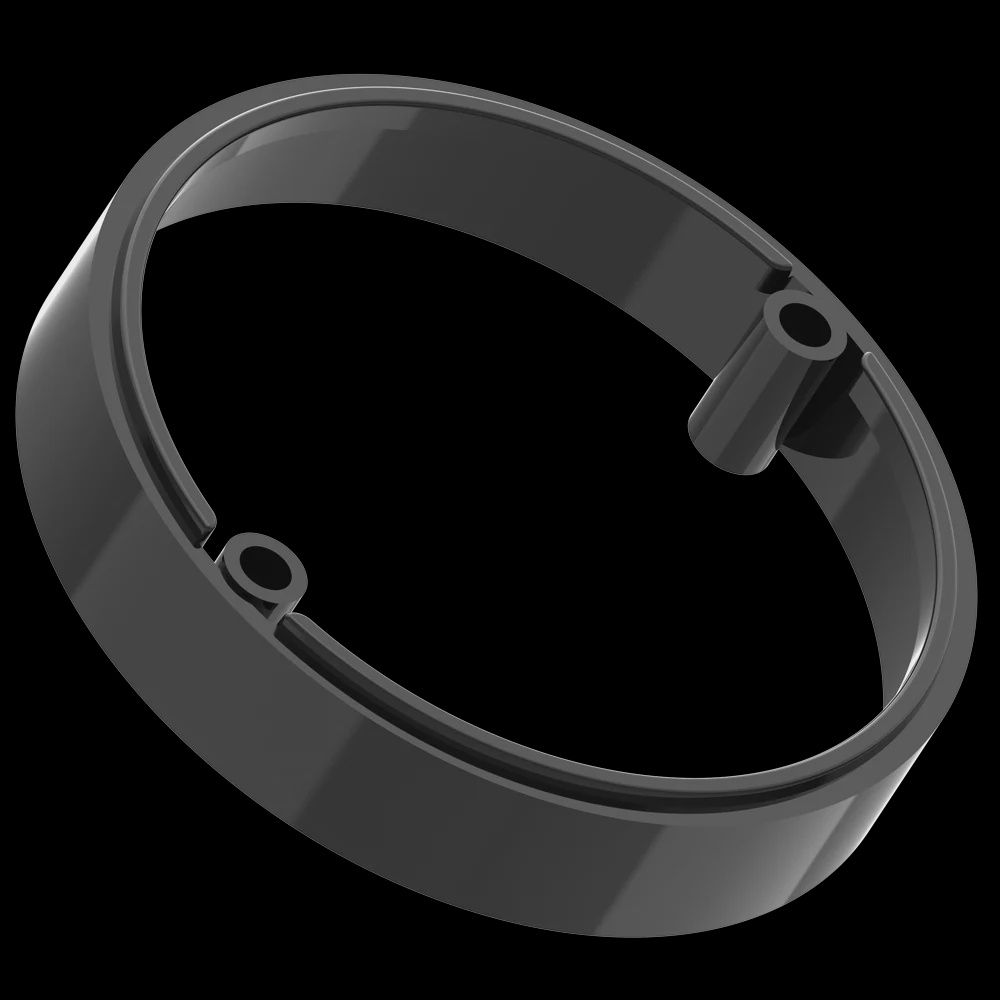 VCAP1 Cap Riser, Finish: Gloss Black