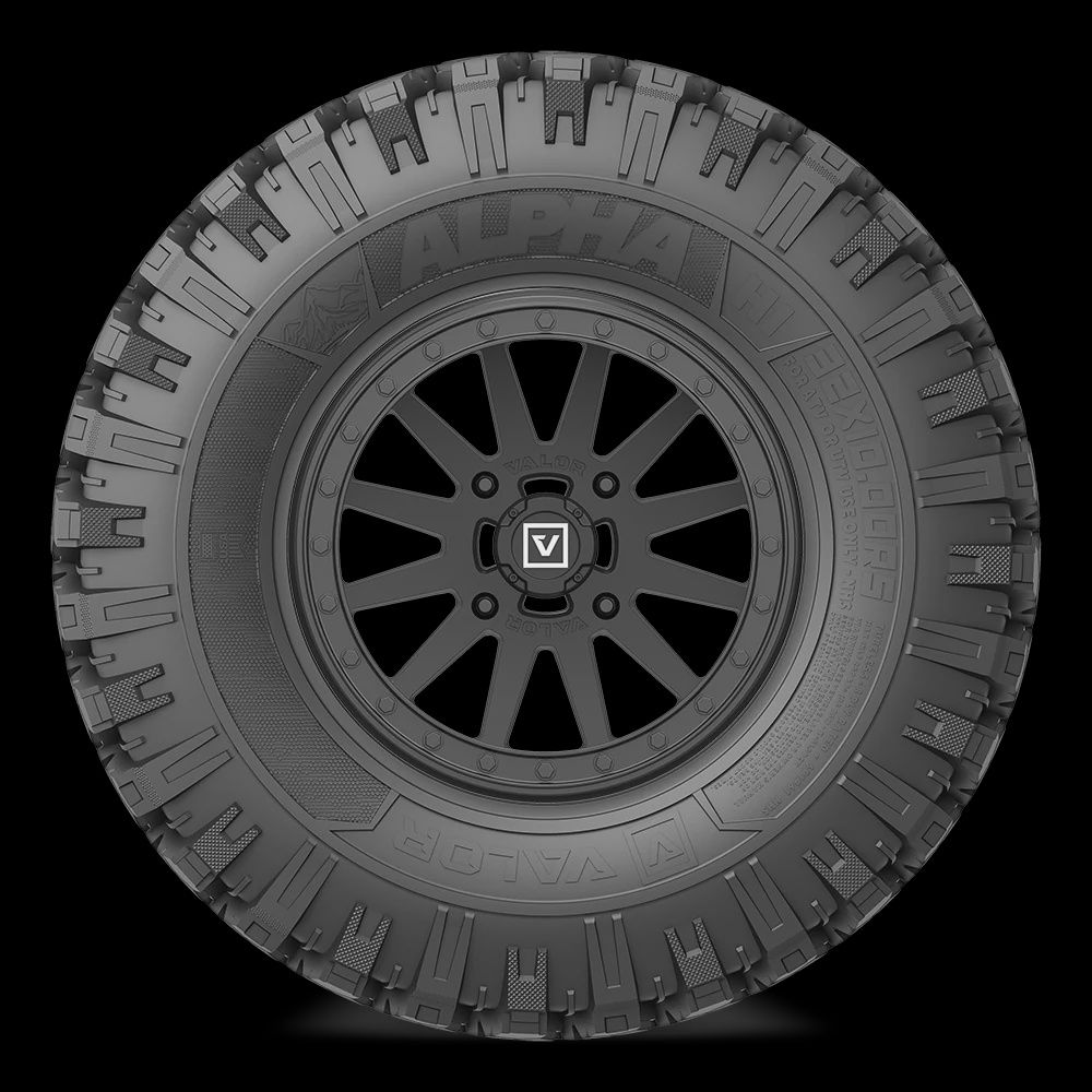 30" Alpha on 14x7 V05, V05 UTV Wheel (Bolt pattern): 4x137