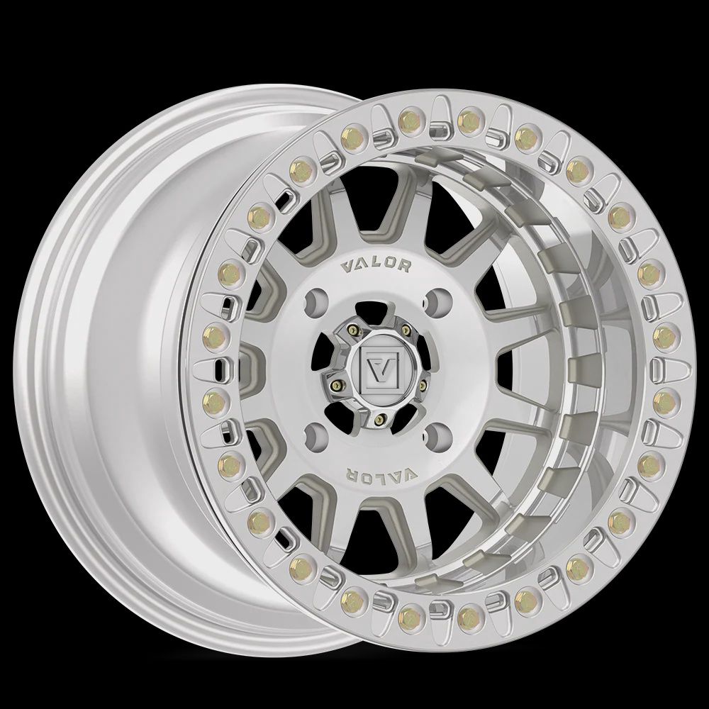 V09 Raw Machined UTV Beadlock, BOLT PATTERN: 4x137, Offset: '+0mm (5+5), Size: 15x10