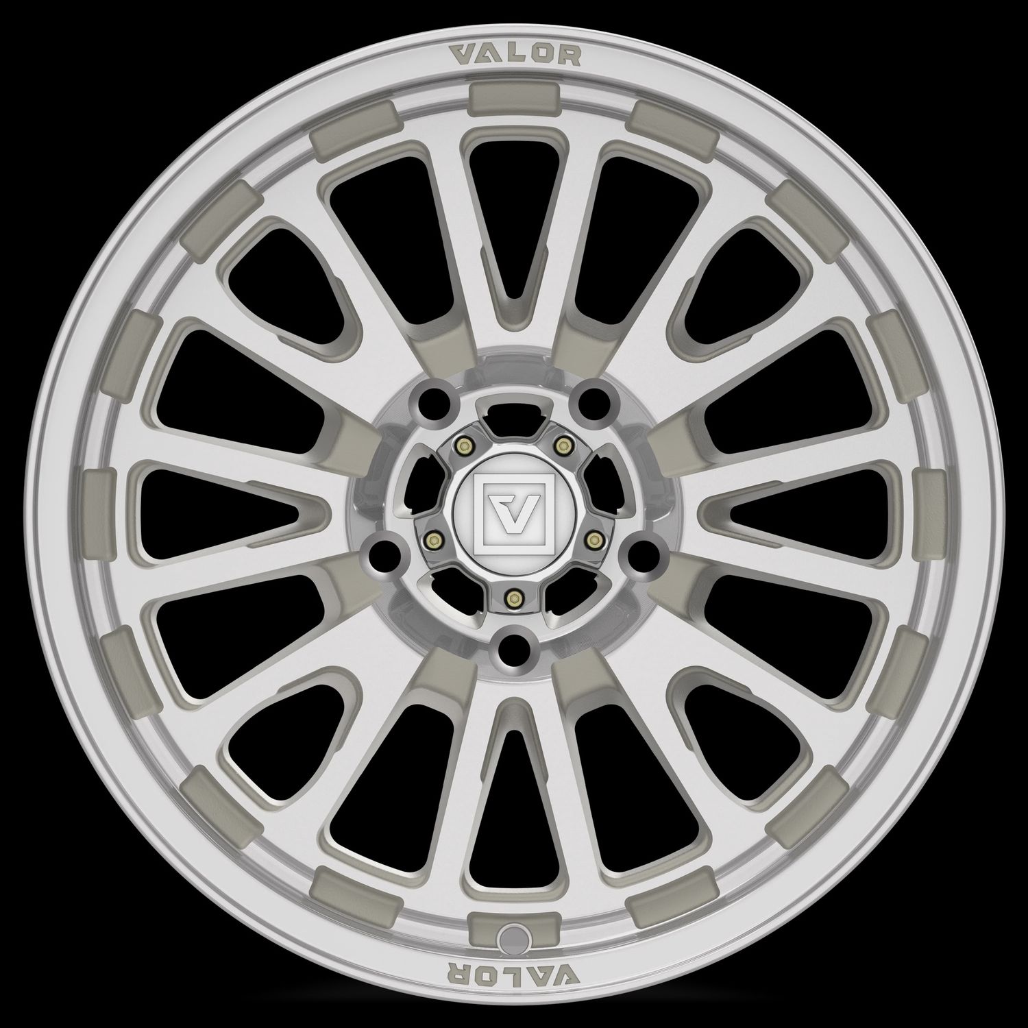 V14 Raw Machined UTV Wheel