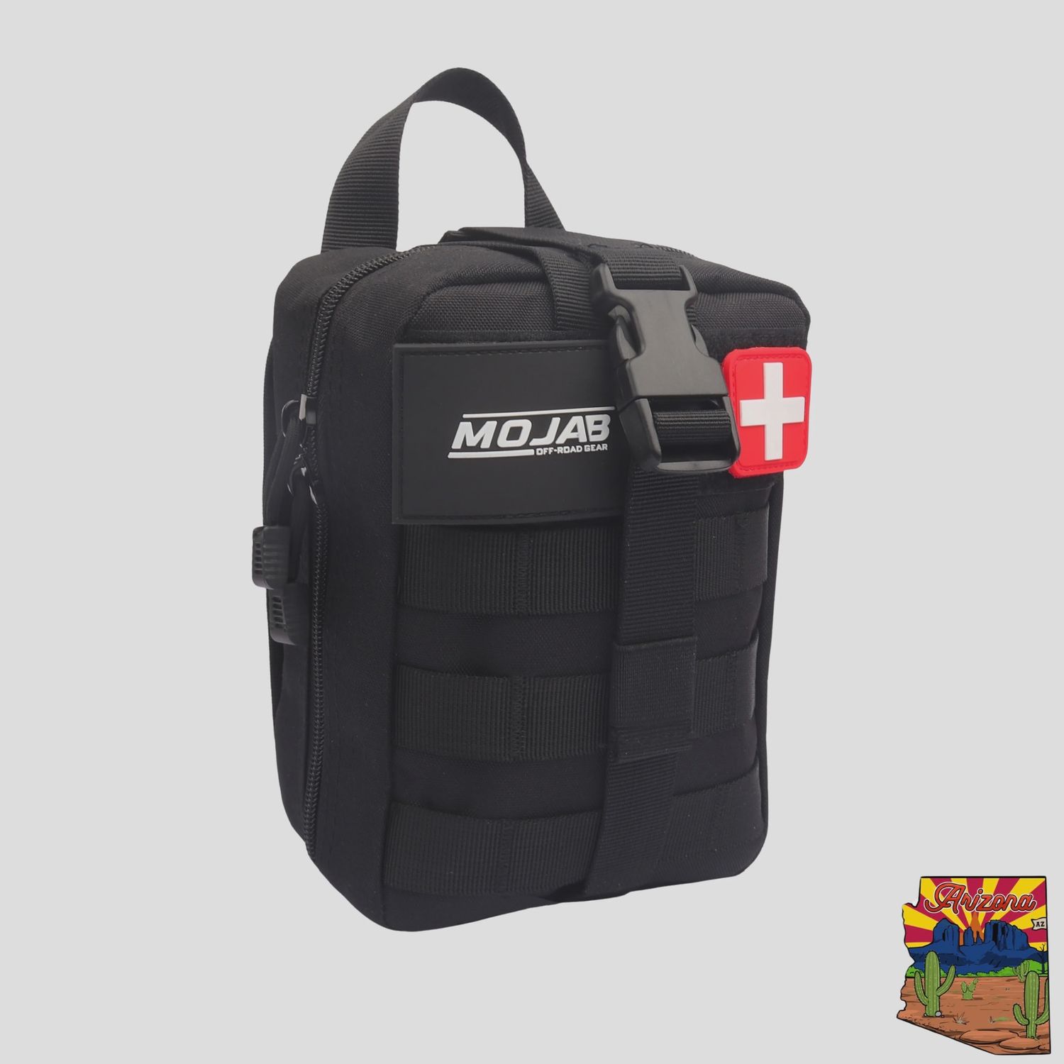First Aid Kit (151 pieces), Color: Black