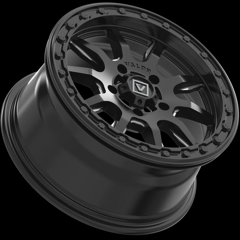 V15 Satin Black UTV Wheel