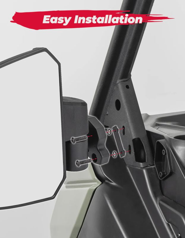 Side Mirrors for Can Am Defender HD5|8|10