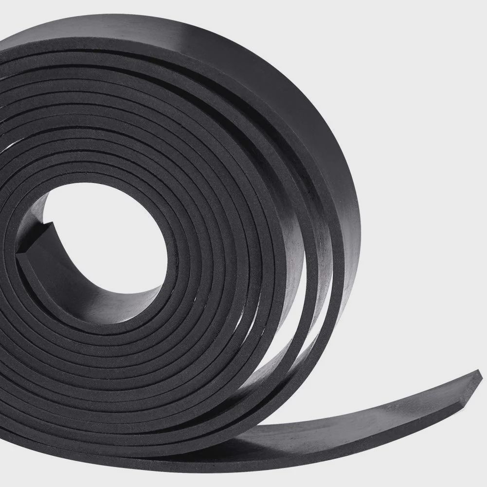 Neoprene Rubber Strip 1/16 &quot; (.062) inch Thick X 1&quot; Wide X 1’ Long