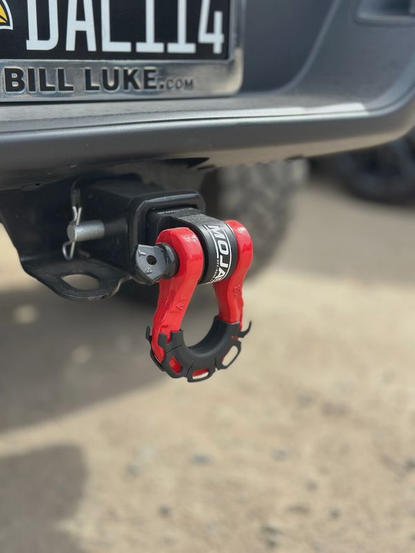 3/4” Forged Steel D-shackle set (8T) (LIFE TIME WARRANTY*)