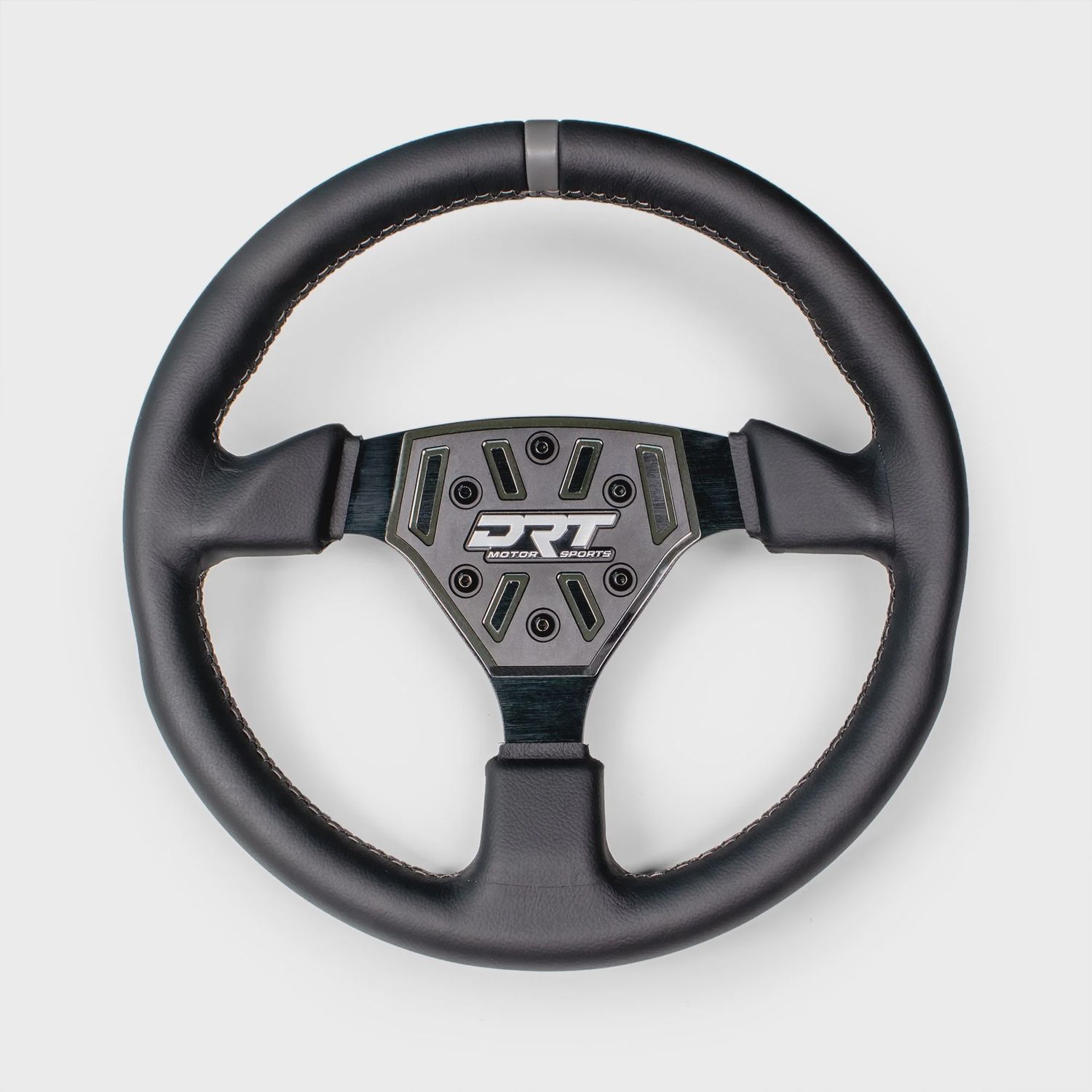 DRT Motorsports Round Steering Wheels, Style: Round Leather