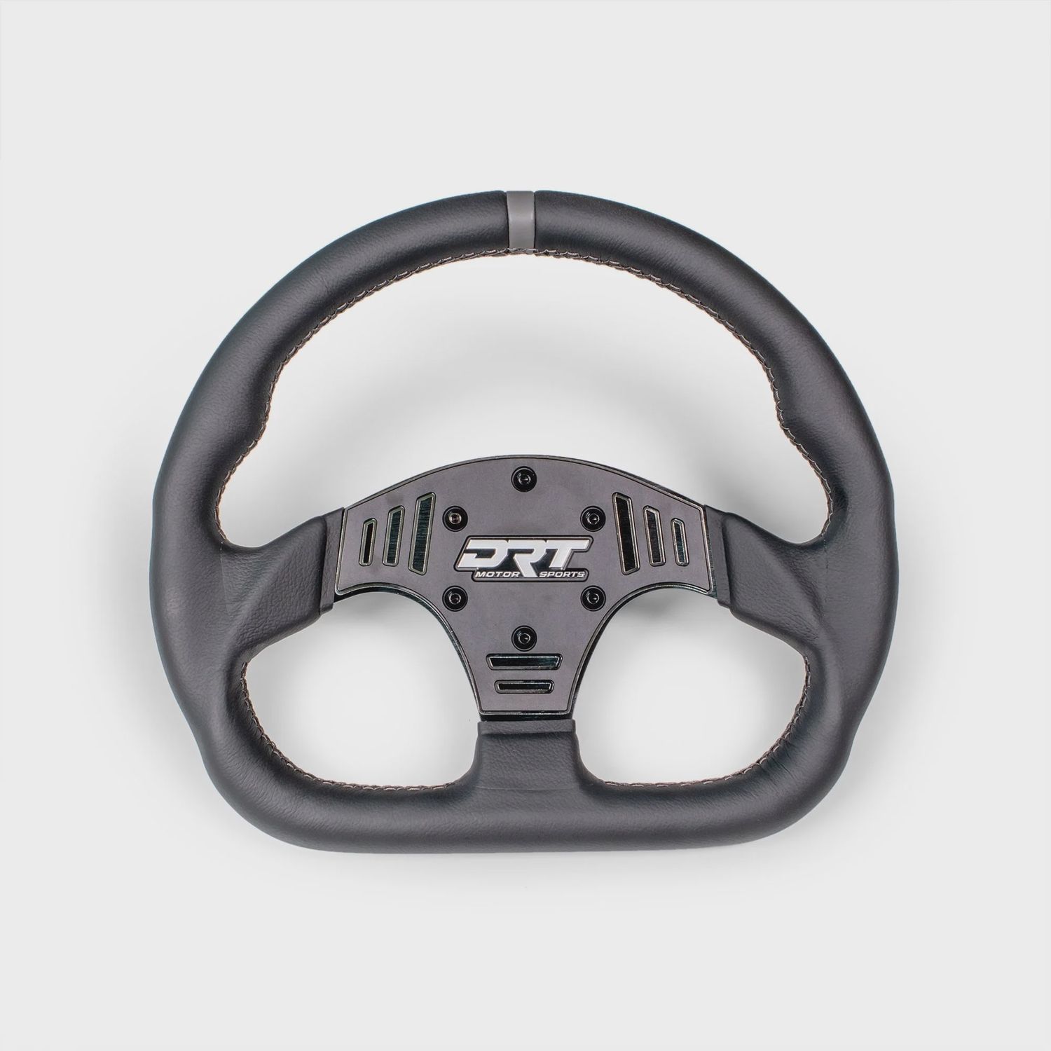 DRT Motorsports D-Shape Steering Wheels, Style: D-Shape Leather