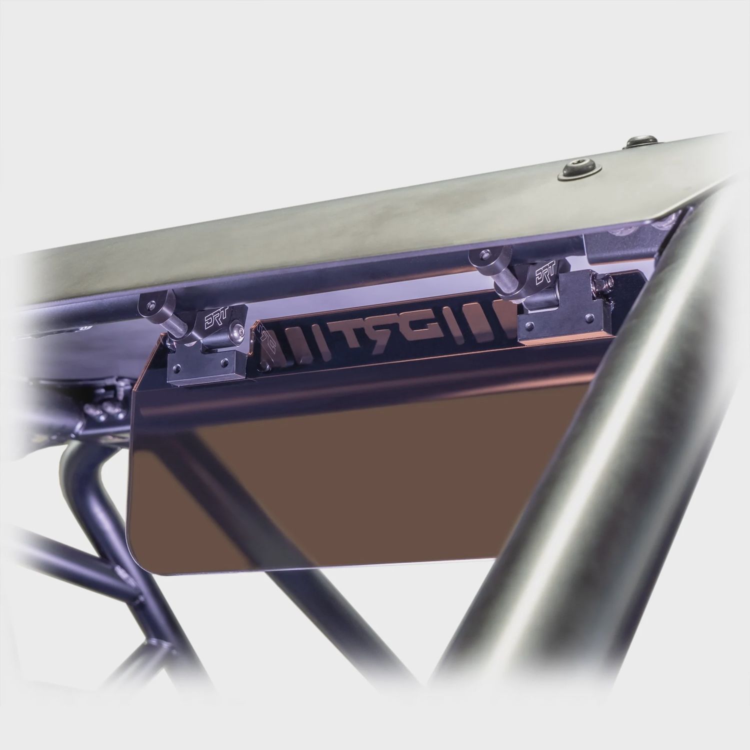 DRT Universal Sun Visor Set (Pair Driver/Passenger), Size: Billet Sun Visor Kit