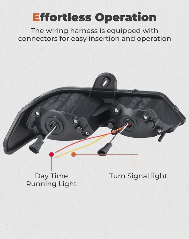 LED Headlights Assembly Kit for Can-Am Defender