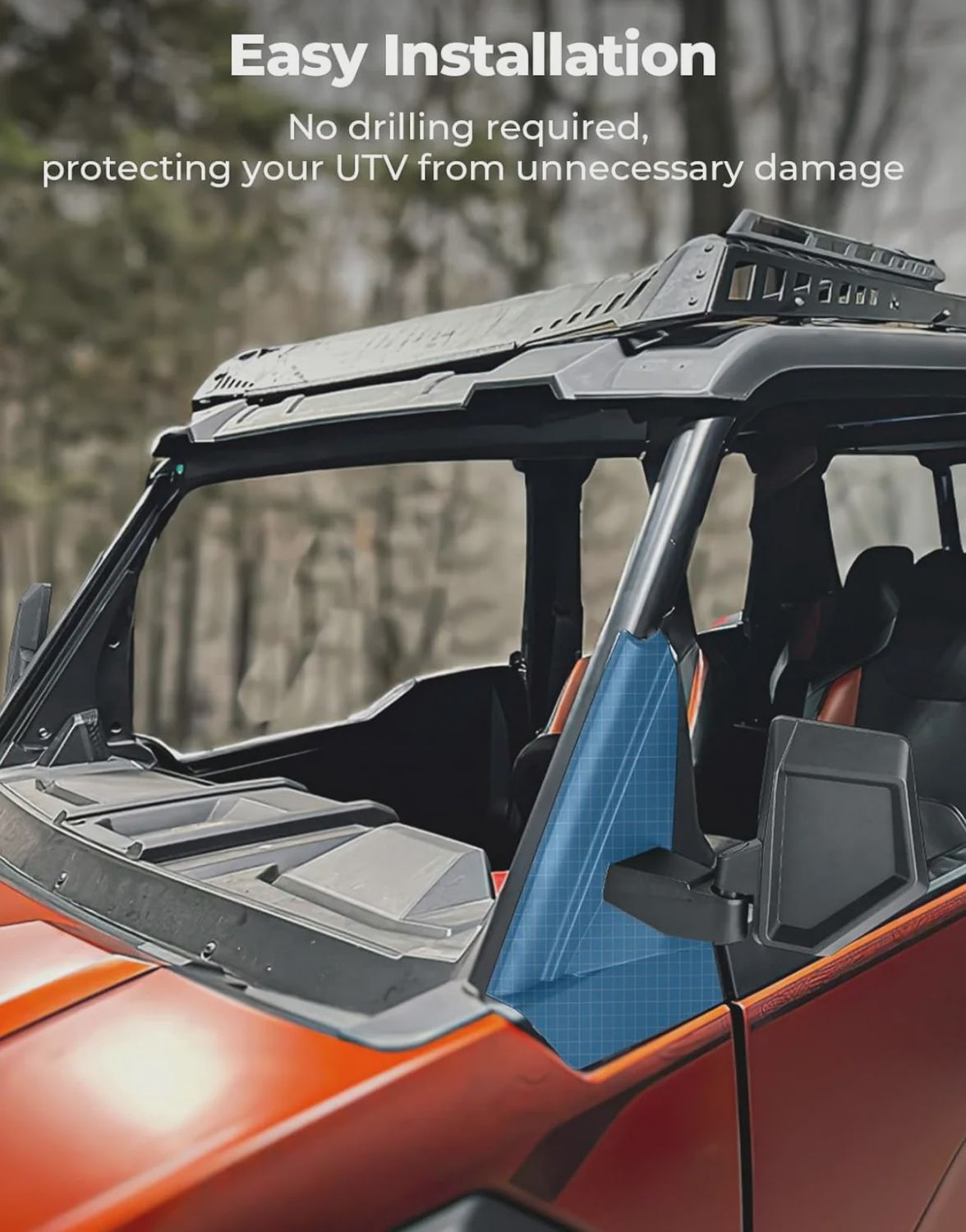 Xpedition folding side mirrors