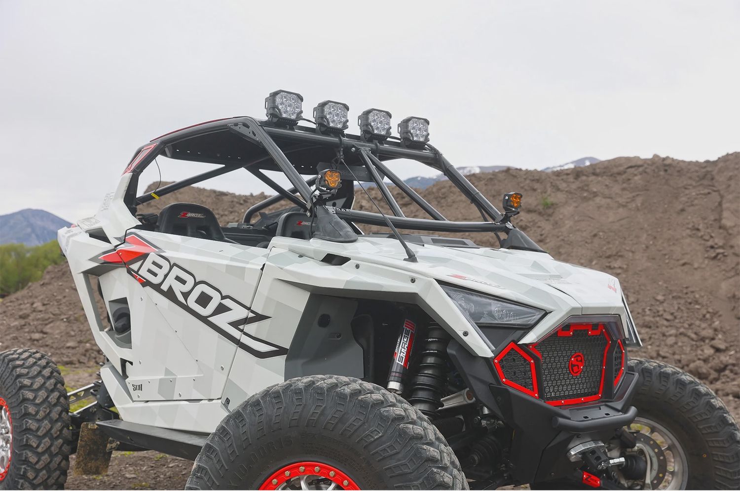 ZBROZ 1.50"-2.0" TUBE LIGHT/ACC. MOUNT