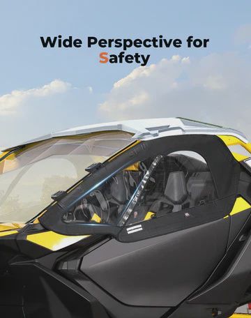 Soft Upper Doors for Can-Am Maverick R