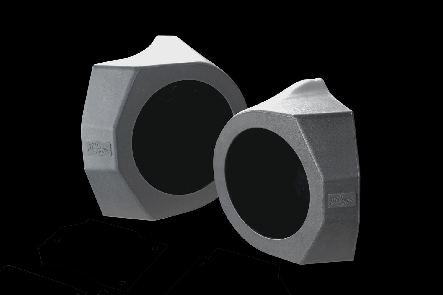 Can-Am® X3 6.5" Kick Panel Speaker Enclosures | UTVS-X3-KP65, Add 6.5" Powersports Speakers: None (+$0)