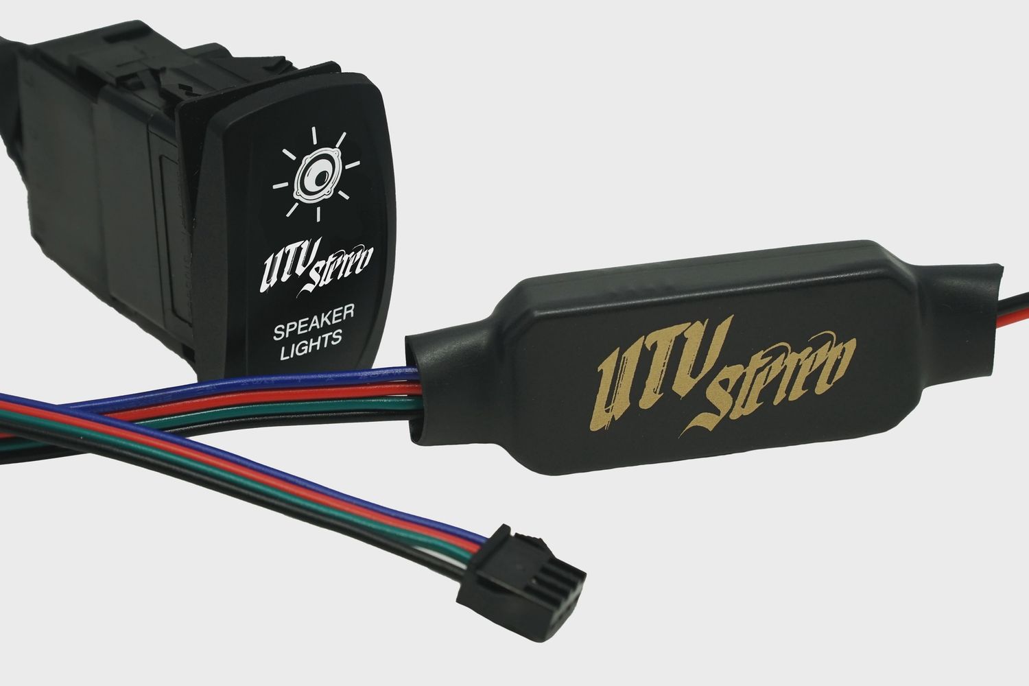 6.5&quot; RGB LED Speaker Rings (Pair) | UTVS-65LSR