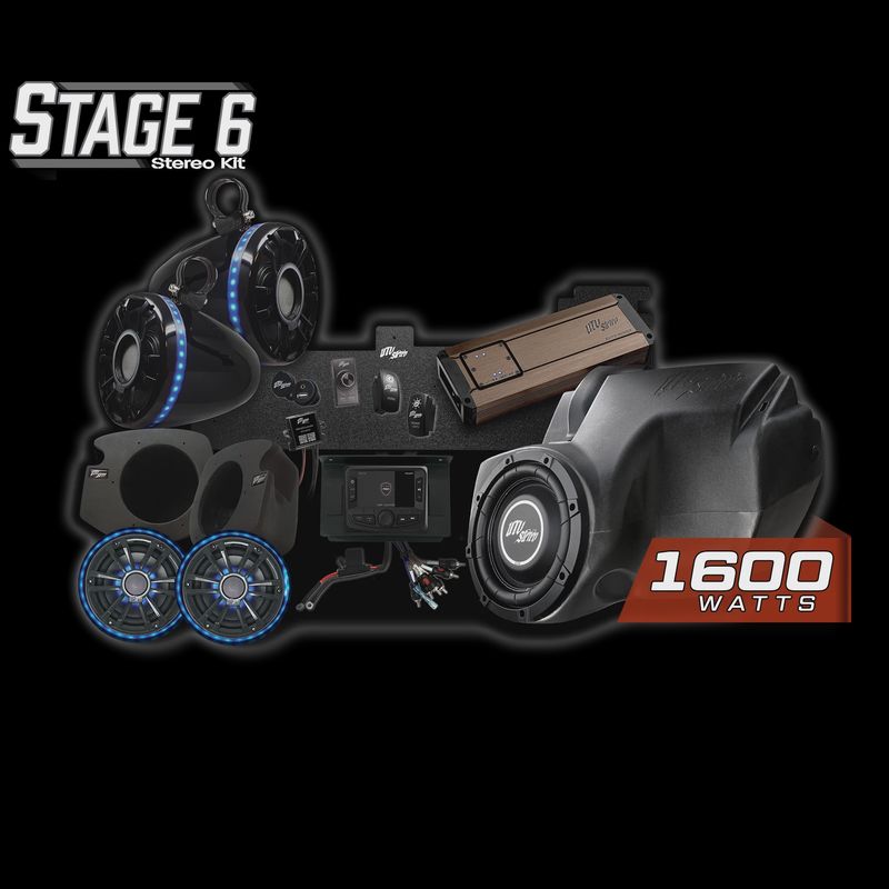 RZR® Elite Series Stage 6 Stereo Kit | UTVS-RZR-S6-E