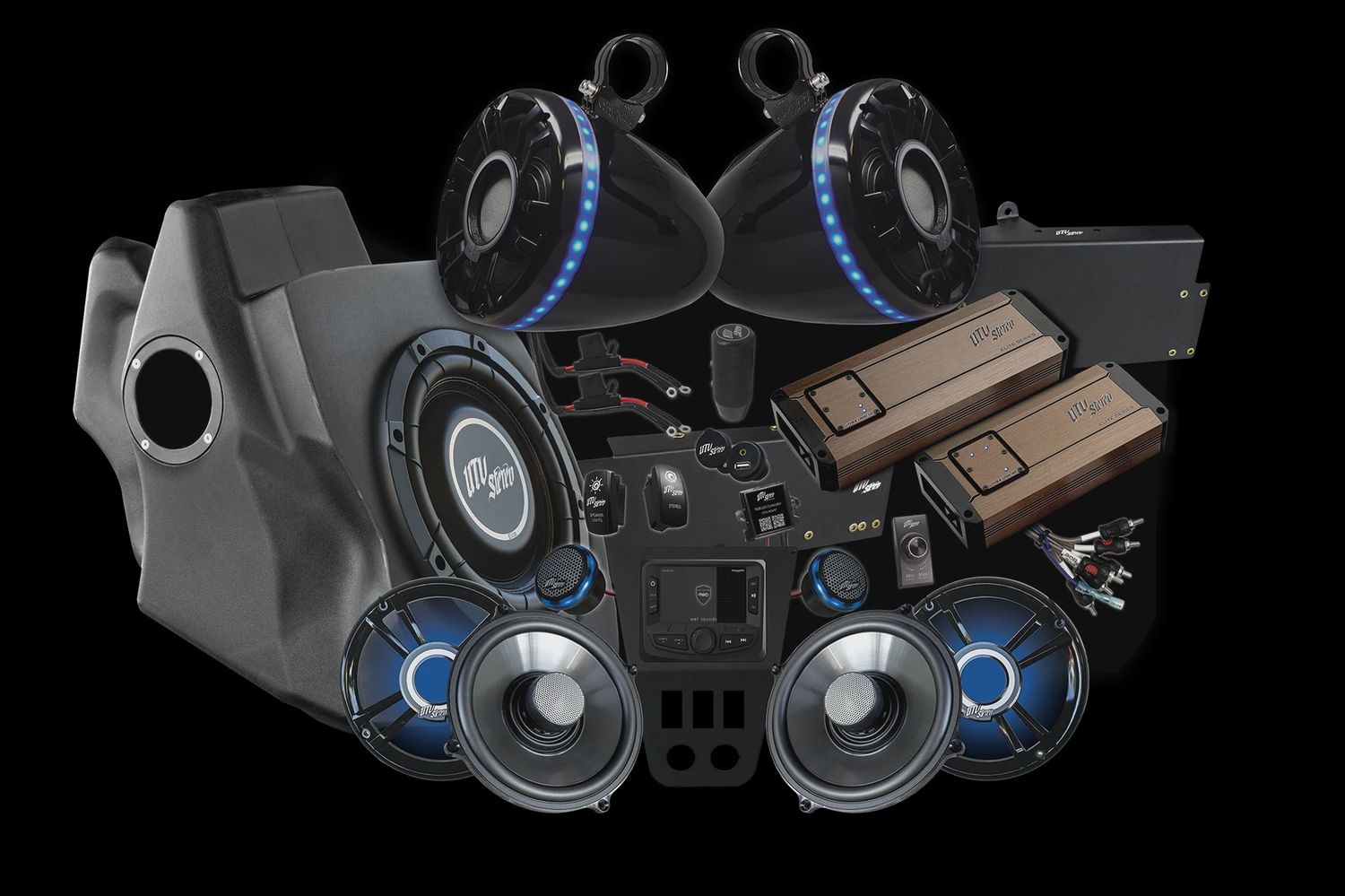 RZR® Pro Series Elite Stage 7 Stereo Kit | UTVS-PRO-S7-E