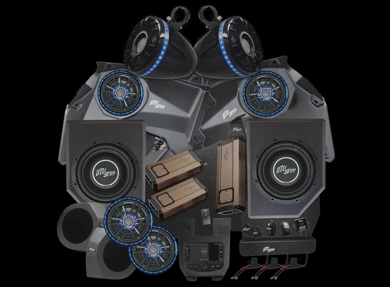 Can-Am® X3 Elite Series Stage 8 Stereo Kit | UTVS-X3-S8-E