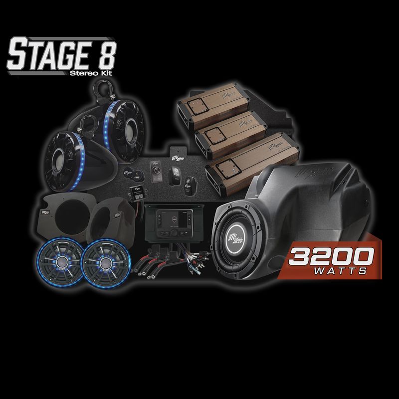 RZR® Elite Series Stage 8 Stereo Kit | UTVS-RZR-S8-E