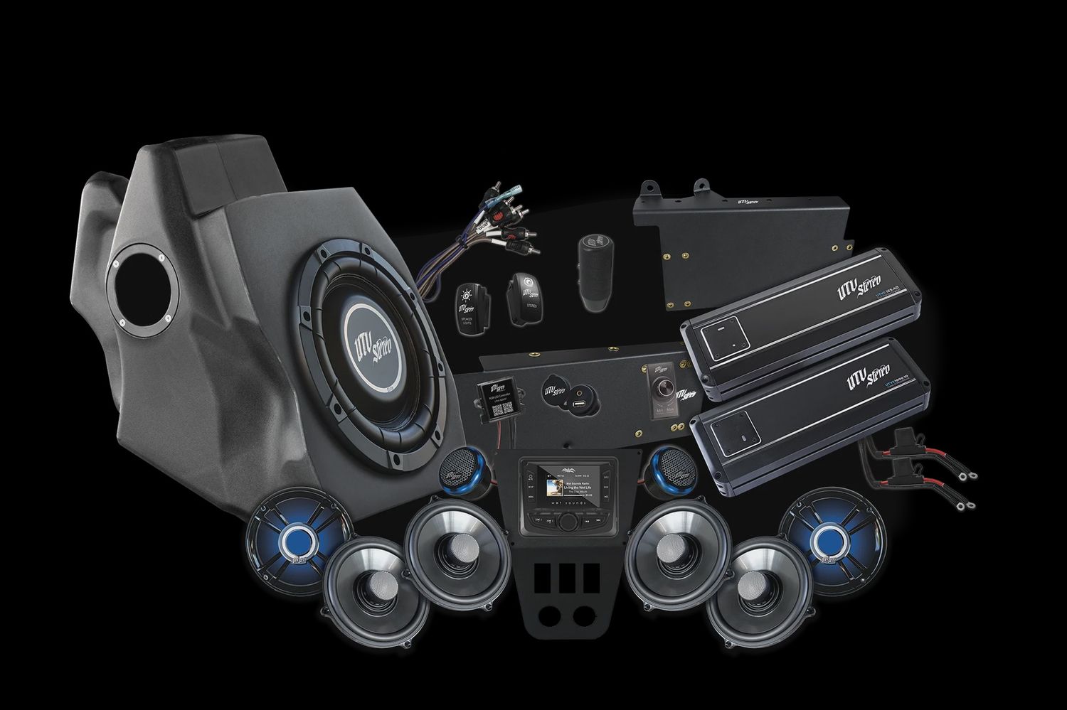 RZR® Pro Series Signature Stage 7 Stereo Kit | UTVS-PRO-S7-S