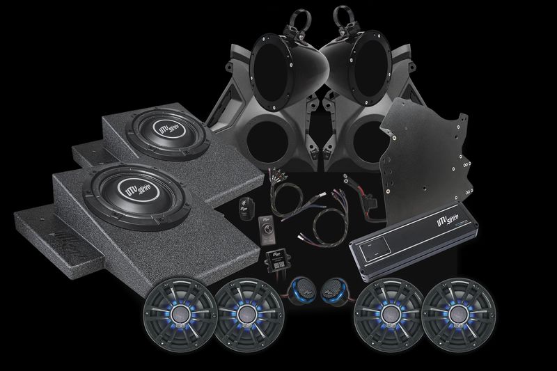Can-Am® Maverick R Signature Series Stage 6 Stereo Kit | UTVS-R-S6-S