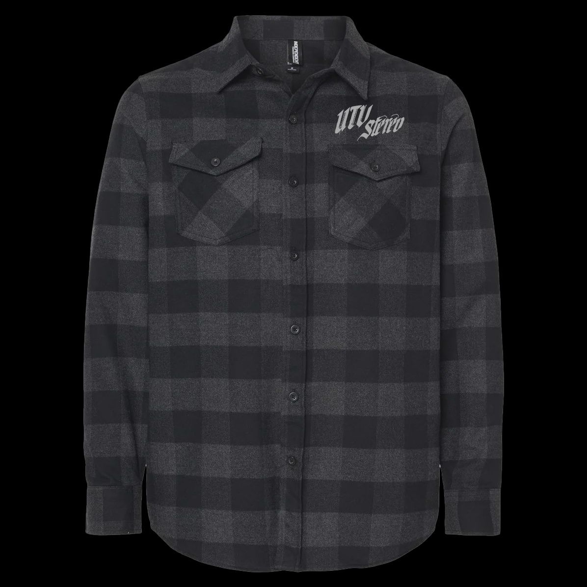 UTV Stereo Unisex Embroidered Flannel | UTVS-A-FLANNEL-U-CHR
