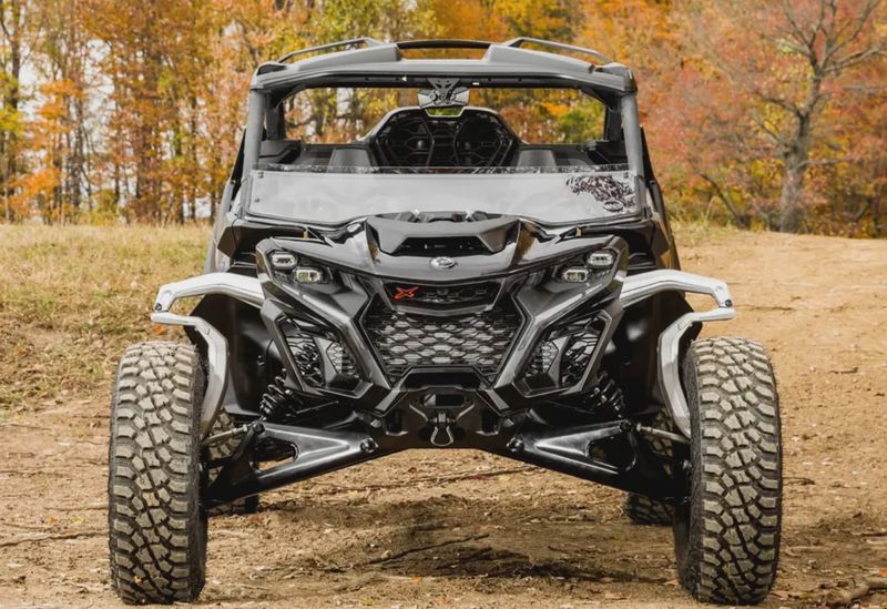 CAN-AM MAVERICK R SCRATCH-RESISTANT HALF WINDSHIELD