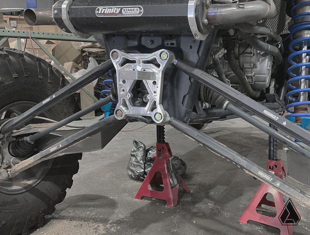 Assault Industries Stinger Billet Radius Rod Reinforcement Plate - Polaris Pro XP