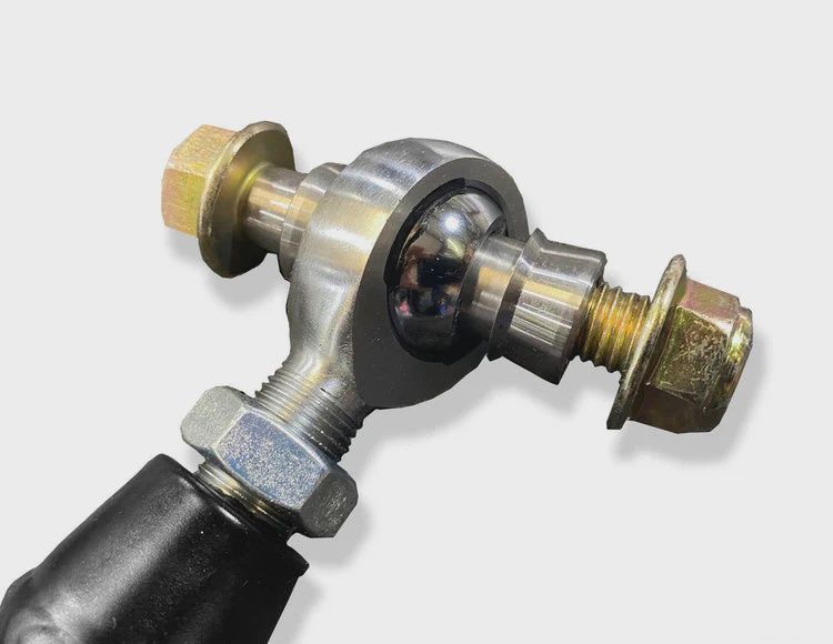 17-Up General HD Tie Rods Stock &amp; Forward A-Arms Black Thumper Fab