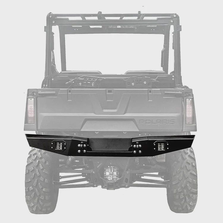 Ranger 500 / 570 MidSize OG Rear Winch Bumper No Lights Black Thumper Fab