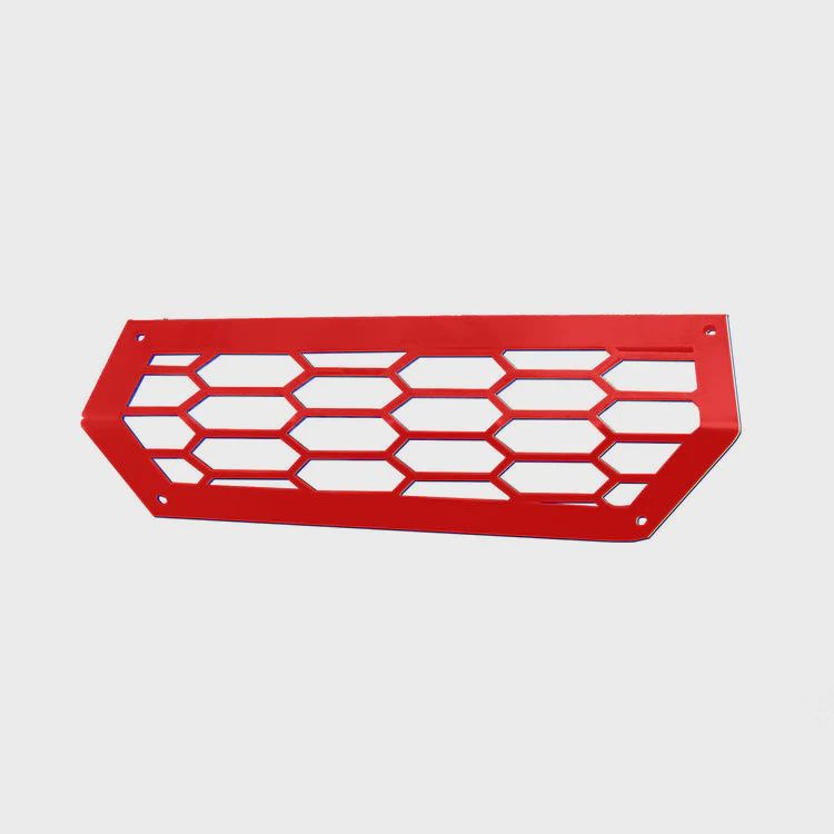 Polaris General Winch Ready Bumper Light Covers Havasu Red Boxed Thumper Fab