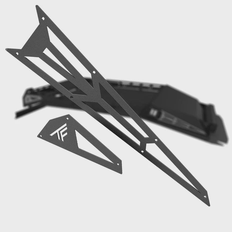 Audio Roof Accent Panel Set General Crew &amp; 2-Seat Raw Thumper Fab