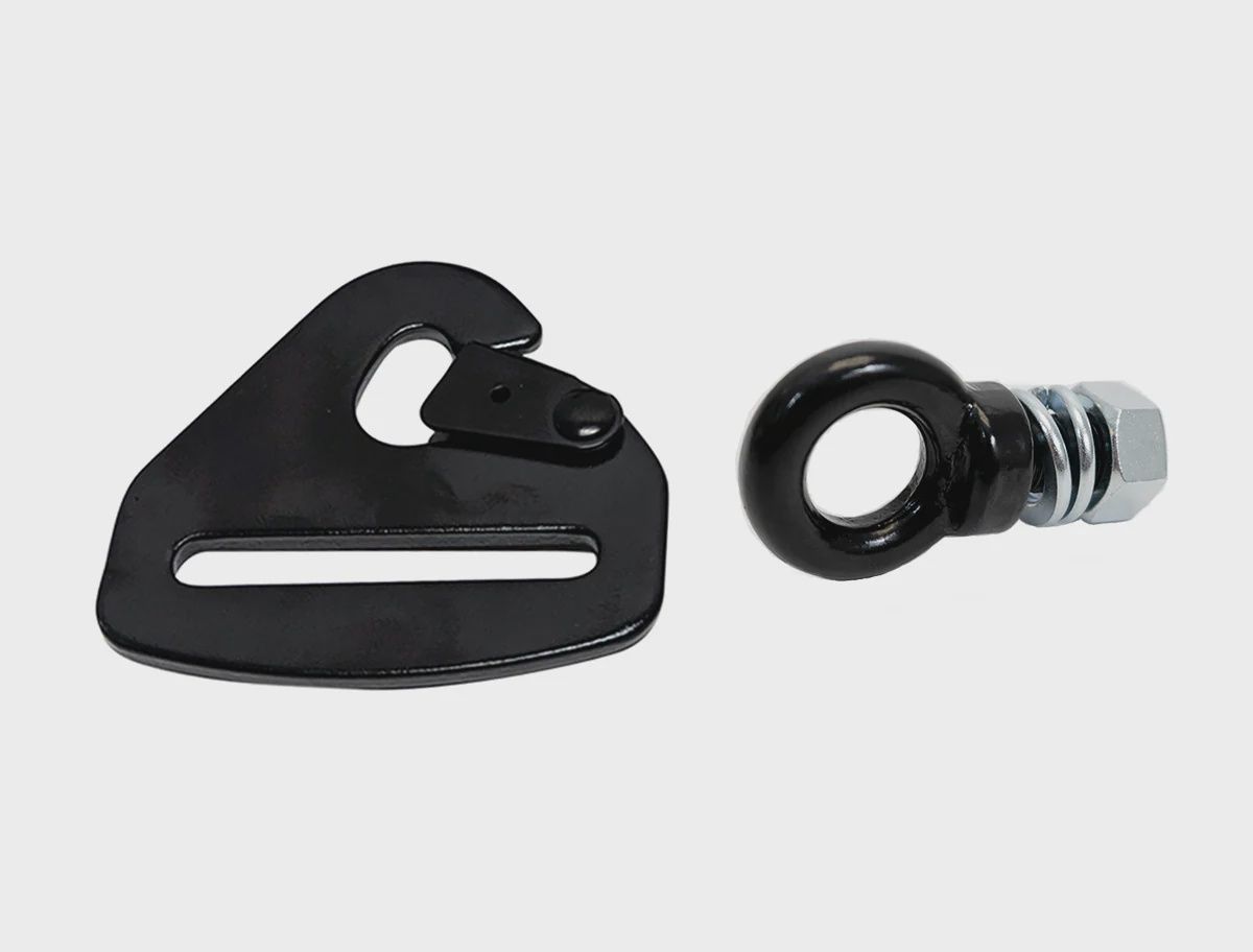 CLIP-IN HARNESS TABS &amp; AND EYE BOLT KIT (5-PACK)