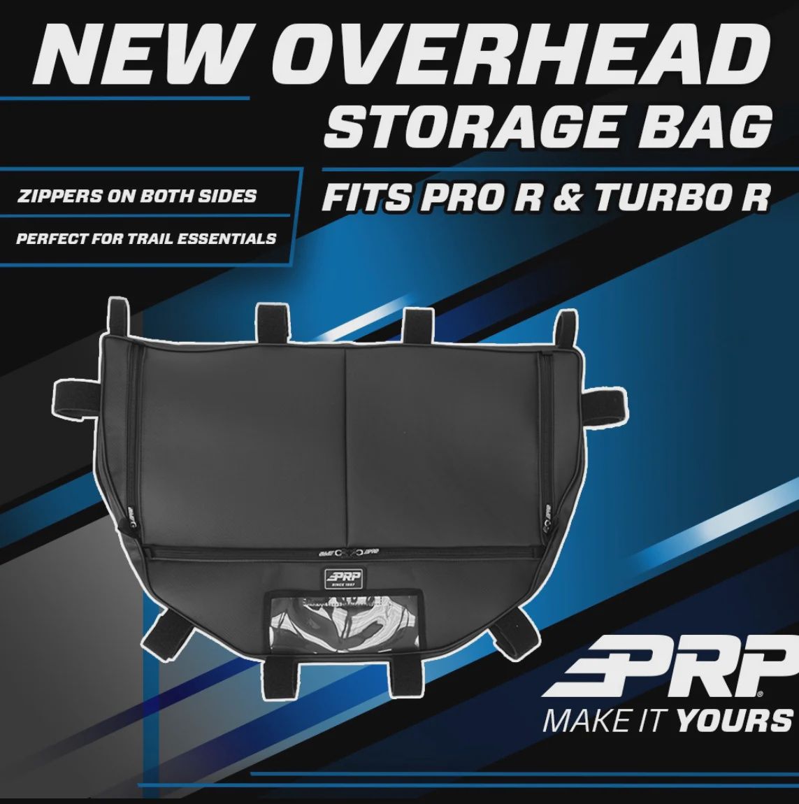 OVERHEAD BAG FOR POLARIS RZR TURBO R &amp; PRO R