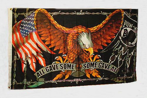 ALL GAVE SOME, SOME GAVE ALL 3X5 FLAG