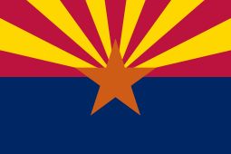 ARIZONA STATE 3X5&#39; POLY FLAG