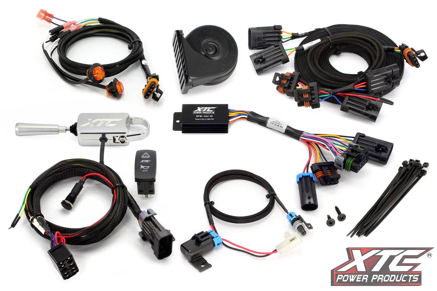 Can-Am Defender HD11 Self-Canceling Turn Signal System with Billet Lever