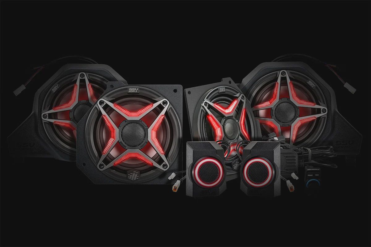 2024-2026 Polaris Xpedition 6-Speaker V-Spec Plug-&amp;-Play Factory-Audio Upgrade Kit